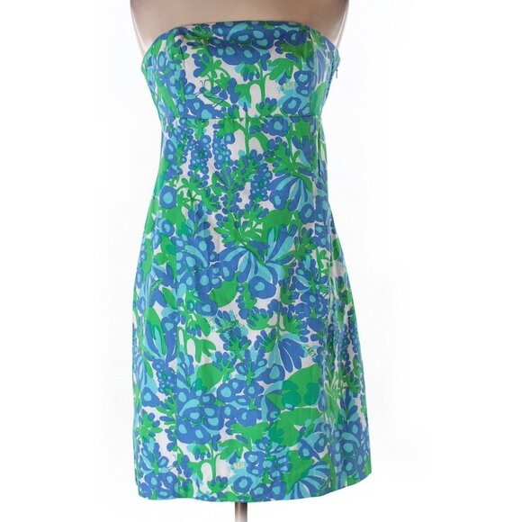 Lilly Pulitzer Dresses & Skirts - Vintage Lilly Pulitzer Strapless Dress (0)